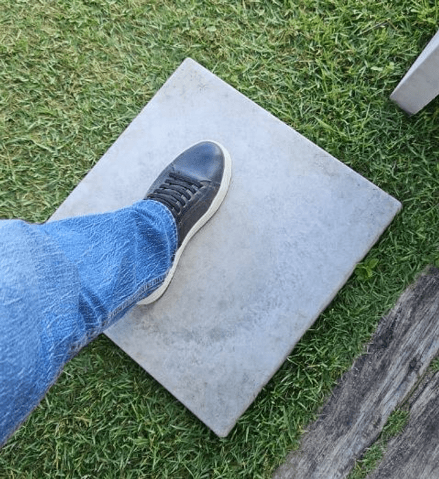 Pisante de Jardim Liso 45x45x05 - Preço para retirar na fábrica