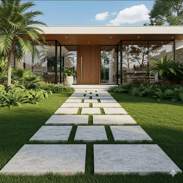 Pisante de Jardim Liso 45x45x05 - Preço para retirar na fábrica